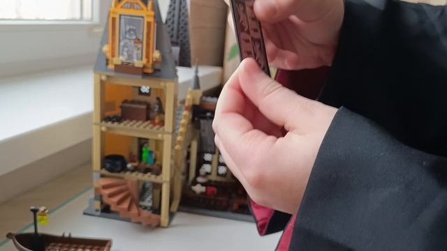 лего замок Гарри Поттер Хогвартс