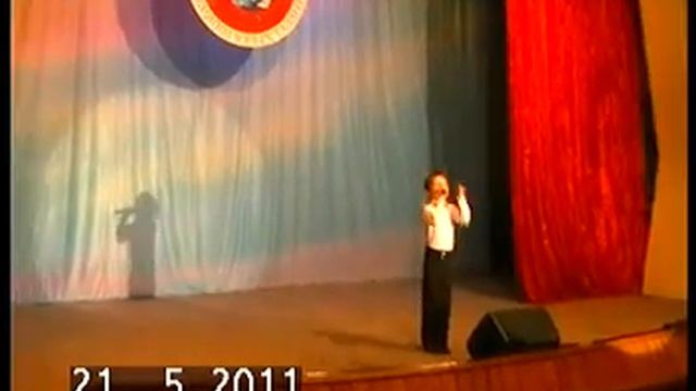 ДЭВС " Овации " 2011 год , Абибуллаев Тимур, "Раз ладошка" смотреть онлайн