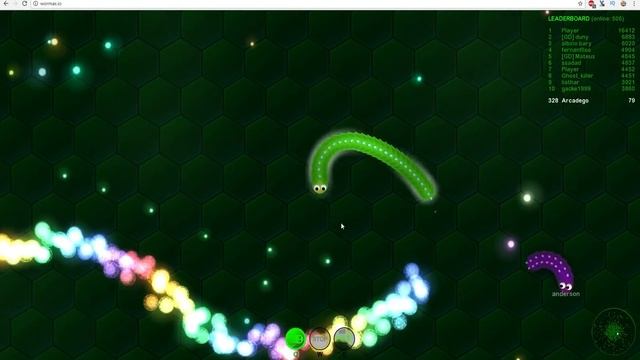 Wormax.io New iO Games Cool New Skins! Eat All Giant Worm (Wormax.io / Slither.io Live Stream) смотреть онлайн