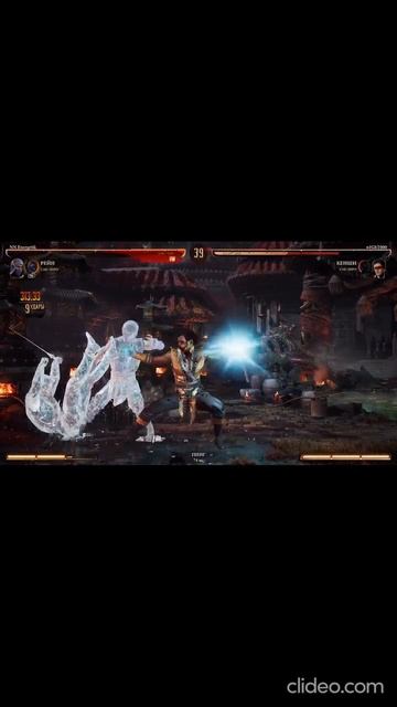 Mortal Kombat 1 - лига, камбек Rain, 1 hp vs 80 hp! смотреть онлайн