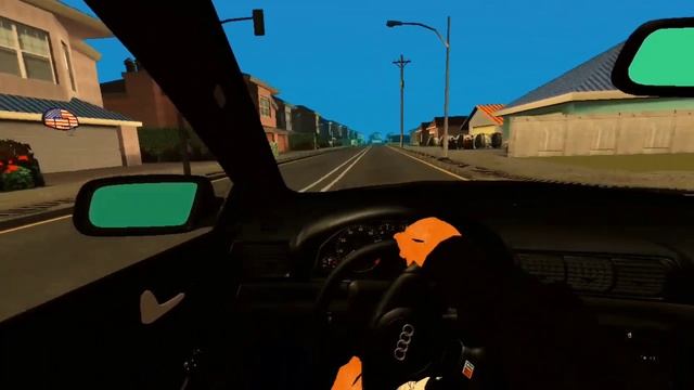 AUDI A4 2000 ALL BLACK GTA SA PC/ANDROID смотреть онлайн