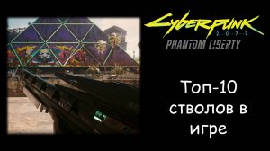 Топ 10 культовых пушек в Cyberpunk2077