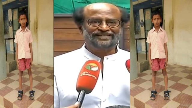 Rajinikanth Appreciates Little boy ' Mohammad Yasin's Probity | Rajini - Yasin смотреть онлайн