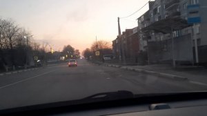 Ночной город Новокубанск