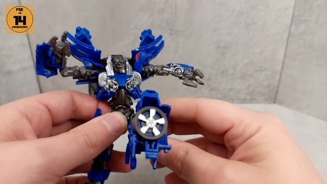 Transformers Studio Series Jolt Review deutsch (Hasbro Deluxe Class SS-75) смотреть онлайн