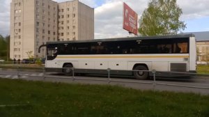 Автобус ГОЛАЗ (ЛИАЗ)-5251 «Вояж» с маршрутом №22 Куровское-Орехово-Зуево.