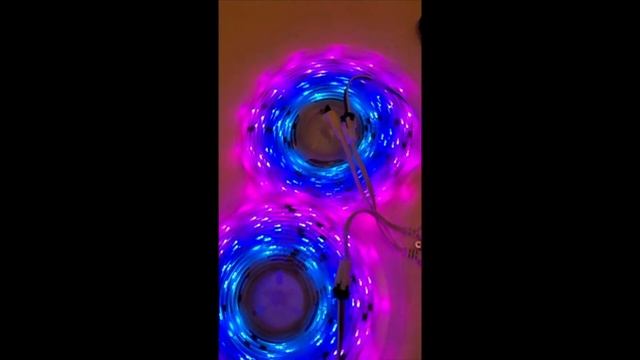 WLtoeoo 32.8ft Flexible Color Changing Led Lights | RGB Led Wall Lights смотреть онлайн
