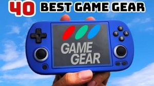40 Лучших игр Sega Game Gear на ANBERNIC RG40XX H