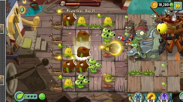 Победа над 2 боссом-растения против зомби 2 смотреть онлайн