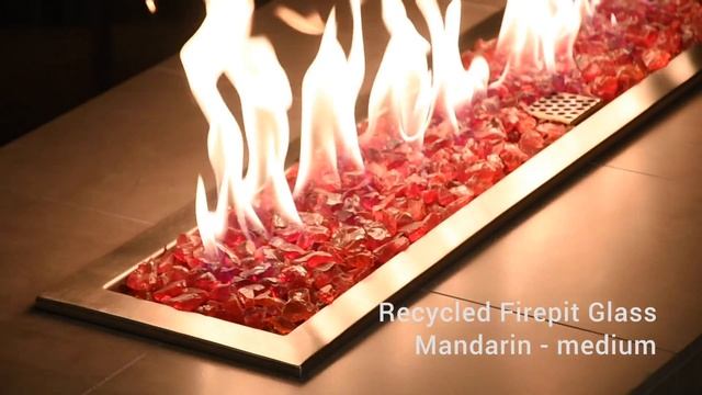Mandarin Medium Fire Pit Glass смотреть онлайн