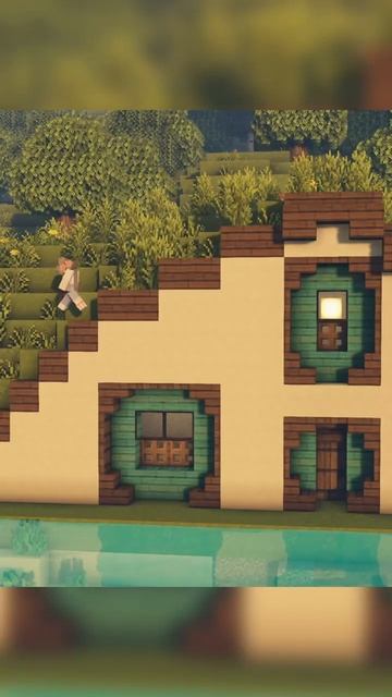 Дом Хоббита в Майнкрафт