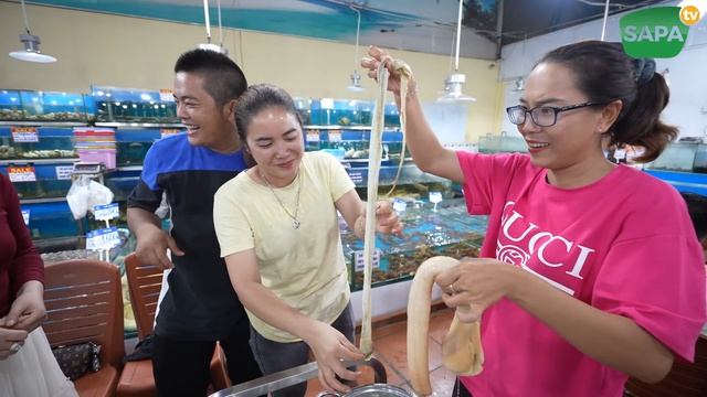 SAPA TV | CHIA TAY SÀI GÒN LÀM BỮA HẢI SẢN SIÊU NGON