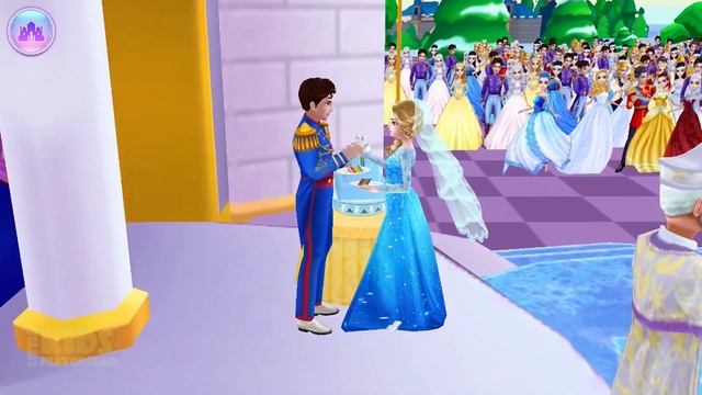 Ice Princess Wedding - Frozen Queen Getting Married? - Games for Girls by Coco Play смотреть онлайн