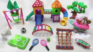 Пластилин - Как сделать игровую площадку из пластилина своими руками - DIY