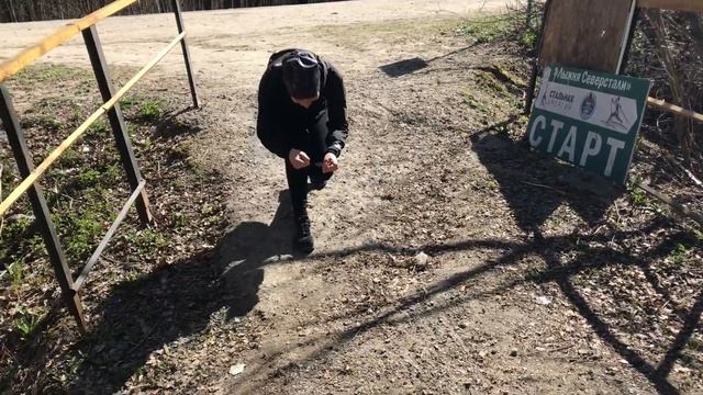 Упражнение «Квадрат». Выпад в право-шаг вперёд-выпад в влево-шаг назад. смотреть онлайн