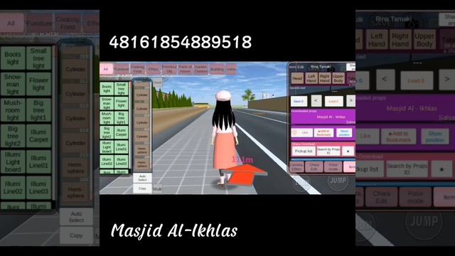 ID Sakura School Simulator Masjid Al-Ikhlas смотреть онлайн