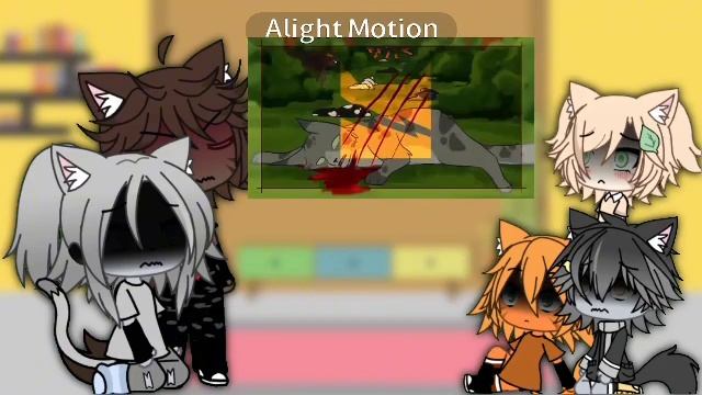 -Реакция котов воителей/React Warriors Cats:@Pixie_Bullseye смотреть онлайн