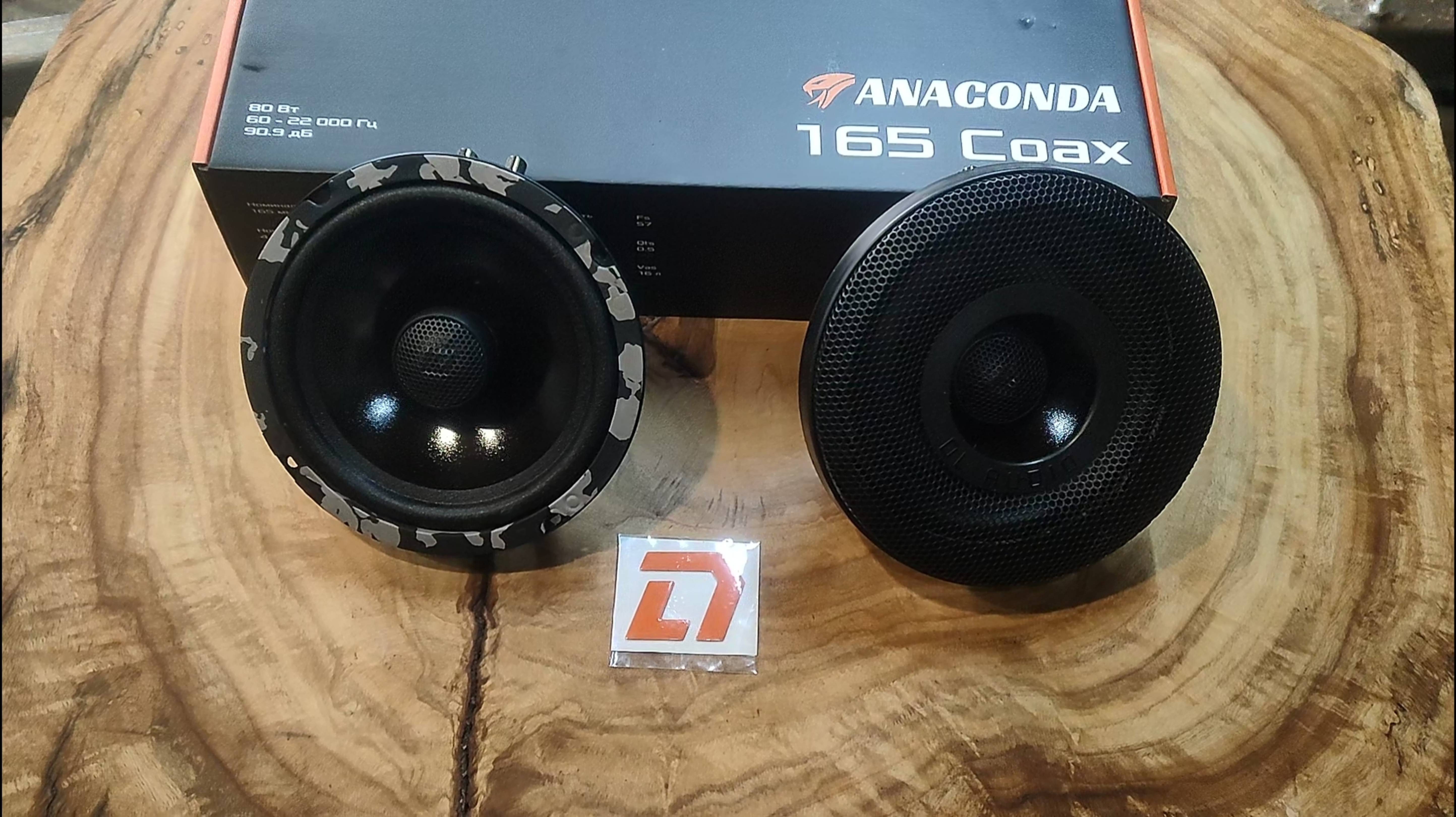 Замена штатных динамиков в VW Polo на DL Audio Anaconda 165 Coax