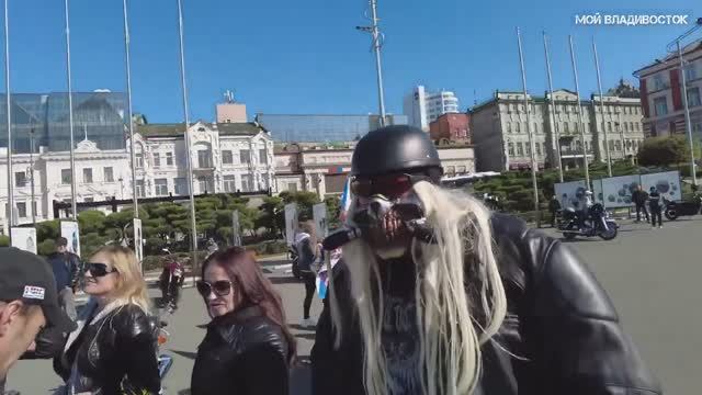 Владивосток,Закрытие байкерского сезона 2023 (первый фрагмент). смотреть онлайн