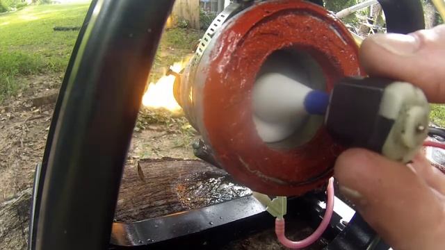 Home made 3 stage axial flow micro turbine test2 (fail) смотреть онлайн