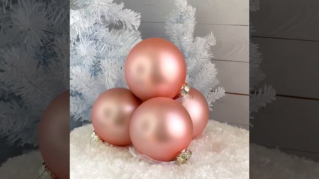 Украшение Шар Light Pink 8 см, стекло, цвет светло-розовый ЛЬДИНКА 213063 смотреть онлайн