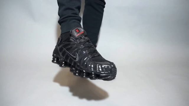 Nike Shox TL Black AV3595-002 On Feet