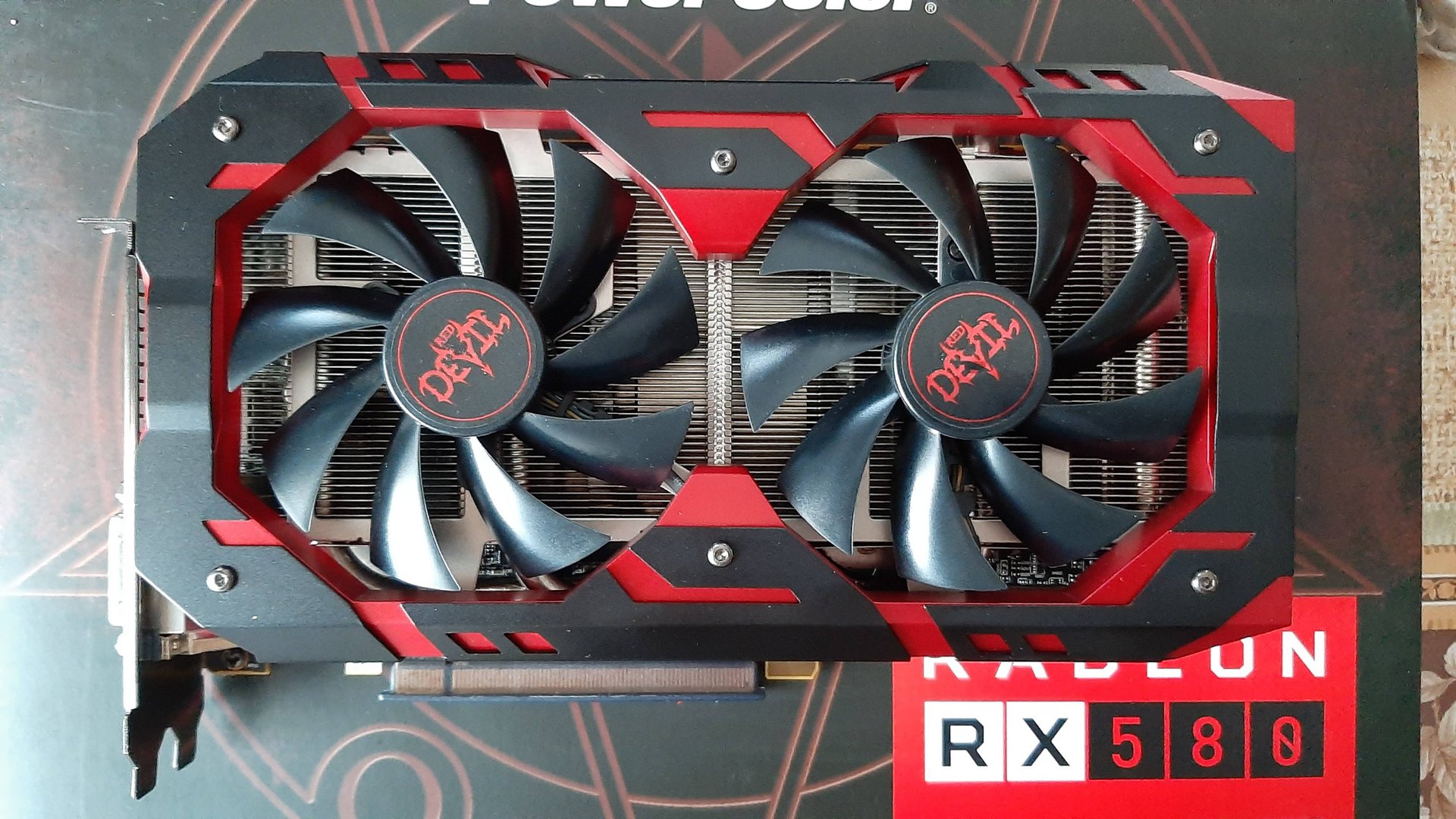 Проверка PowerColor Radeon RX580 8G Red Devil (DG1803070362) смотреть онлайн
