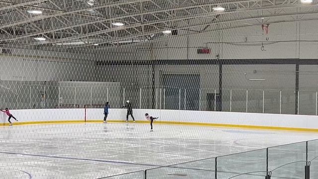 Iris Practice her Star 4 Program before Covid 19 Locked Down :( - Figure Skating смотреть онлайн