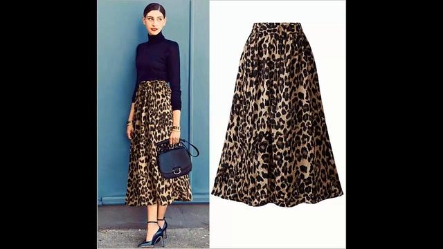 Classy and elegant Leopard print long maxi dress design ideas for girls 2021 смотреть онлайн