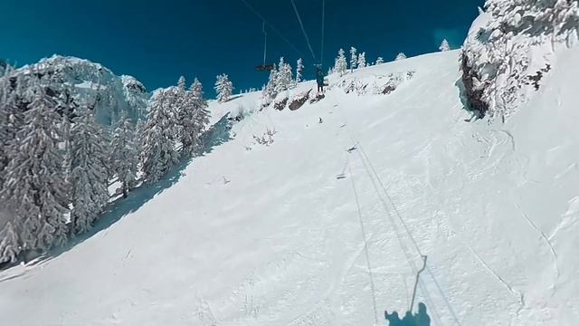 Alpental at Snoqualmie Summit, 2023, Edelweiss lift смотреть онлайн