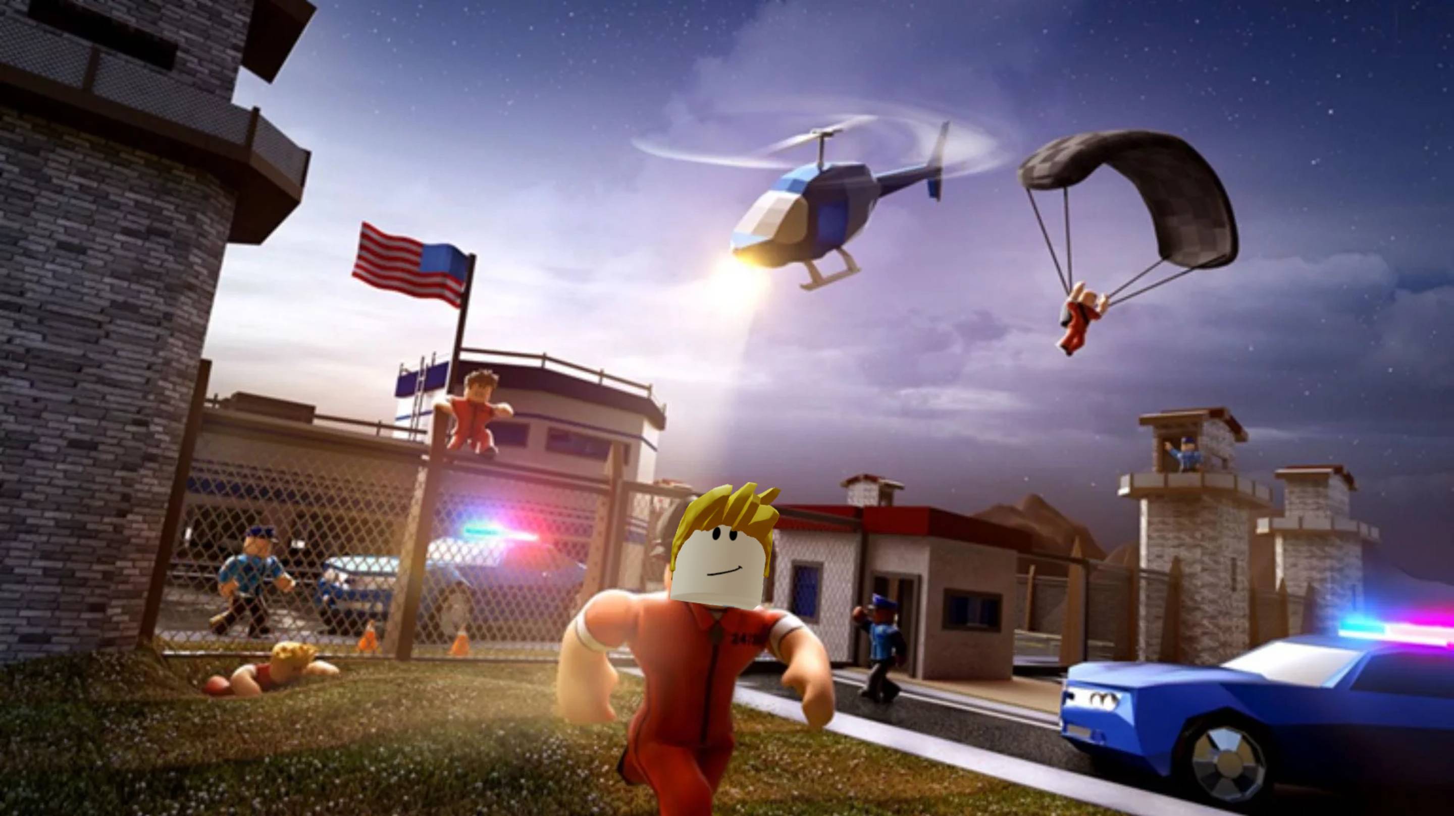 Я играю в Jailbreak