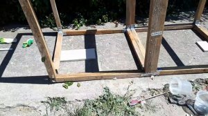 Корч из досок| маршрутка: каркас