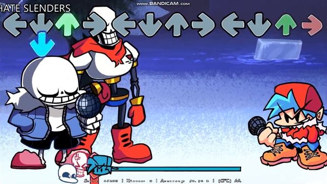 SANS & PAPYRUS VS BACON|Indie Cross Bonedoggle FC смотреть онлайн