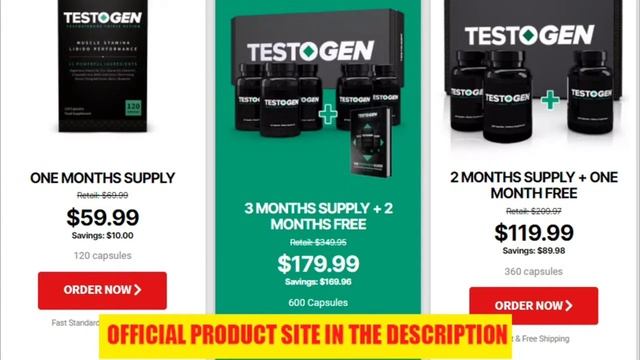 TESTOGEN REVIEW / Does testogen supplement work? testogen where to buy? смотреть онлайн