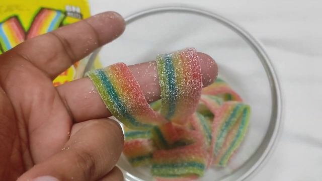 Chupa Chups Sour Belts Soft Candy Mixed Fruit Flavour @KavyaAnaya
