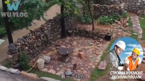 Ремонт своими руками старинного дома из камня в китайской глубинке Часть 2
