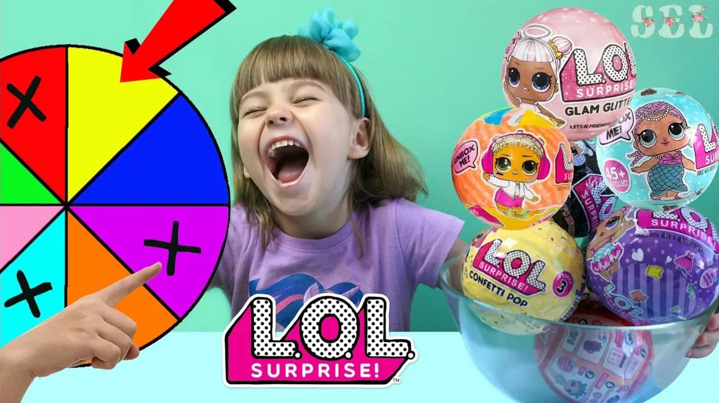 ЛОЛ СЮРПРИЗ ЧЕЛЛЕНДЖ MYSTERY WHEEL OF LOL SURPRISES Challenge смотреть онлайн