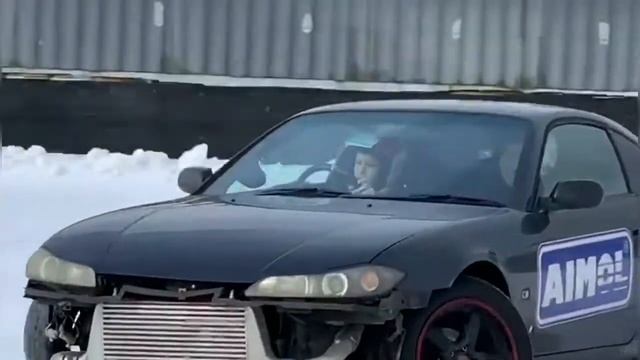 Дрифт. Drift. Nissan Silvia S15. Илья Федоров учит дрифтить Дядя Федор учит дрифту смотреть онлайн