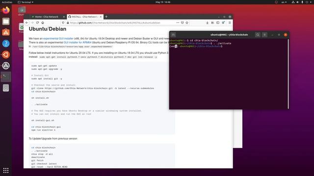 ลง Chia Blockchain เบื้อนต้น Ubuntu Desktop смотреть онлайн