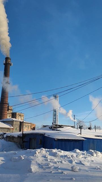 Интинская ТЭЦ. Февраль 25 год. смотреть онлайн