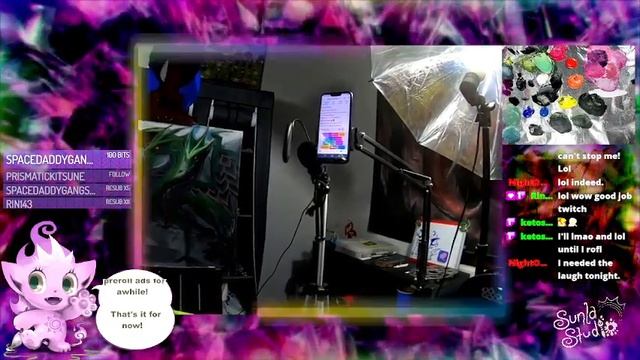 Hydra of the Scorched Canyon - Dragon Painting Acrylic WIP Part 6 - Color Underpainting смотреть онлайн