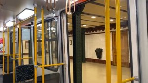 Поездка в метро Будапешта, Венгрия/Metro ride in Budapest, Hungary