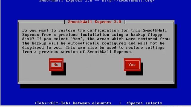 Install Smoothwall 3 Express