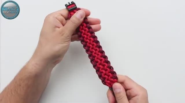 How To Make Paracord Bracelet Hardcore Conquistador By CETUS DIY Paracord Bracelet Tutorial(360P)
