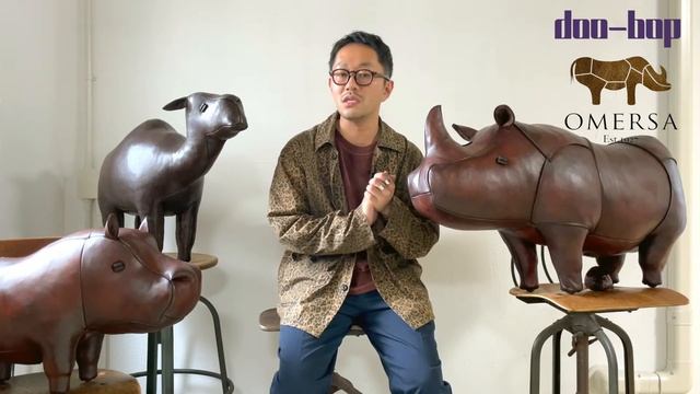 OMERSA / レザーフットスツール смотреть онлайн