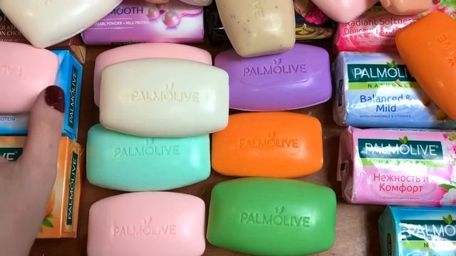 *Palmolive Only* Most EVER! ASMR MULTIPLES Unboxing Unwrapping Unpacking Opening Dozens Of Soap Bar