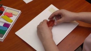 Лепка лодочки из пластилина занятие № 7 для детей 4-5 лет.