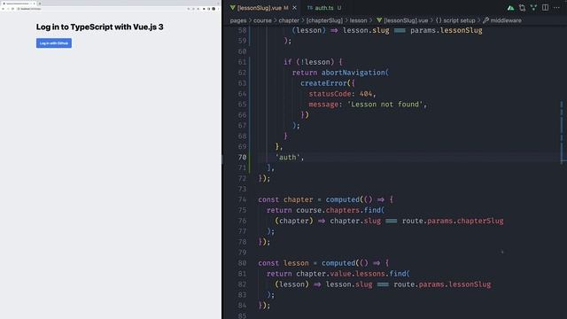 037 - Mastering Nuxt - Inline, именованные и глобальные Middleware