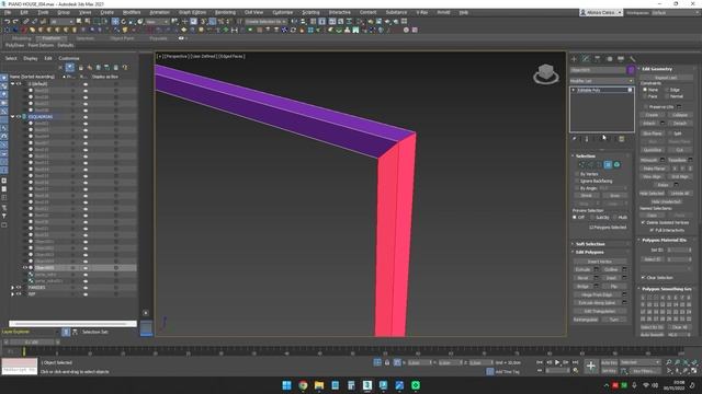 6.20 - Creating a single-leaf glass door смотреть онлайн