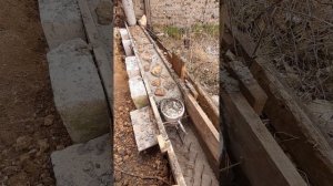 Отличная замена металлическим столбам для забора - асбестоцементные трубы Ч 2 .#заборсвоимируками